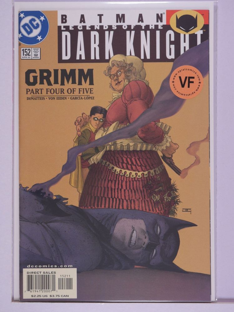 BATMAN LEGENDS OF THE DARK KNIGHT (1989) Volume 1: # 0152 VF