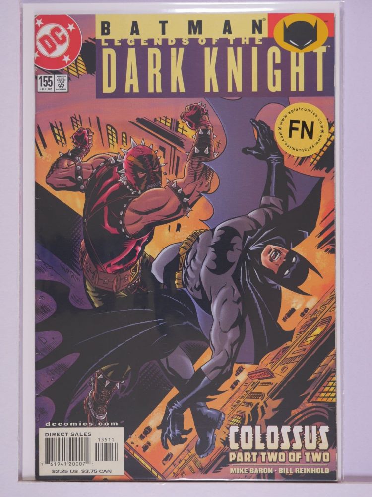 BATMAN LEGENDS OF THE DARK KNIGHT (1989) Volume 1: # 0155 FN