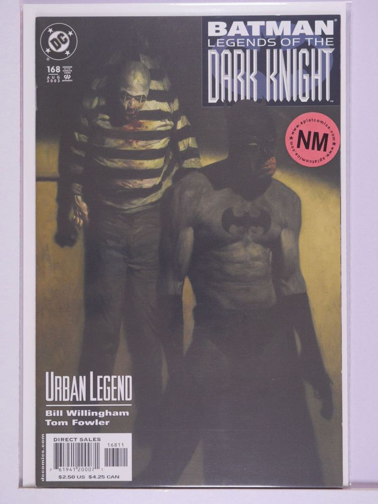 BATMAN LEGENDS OF THE DARK KNIGHT (1989) Volume 1: # 0168 NM