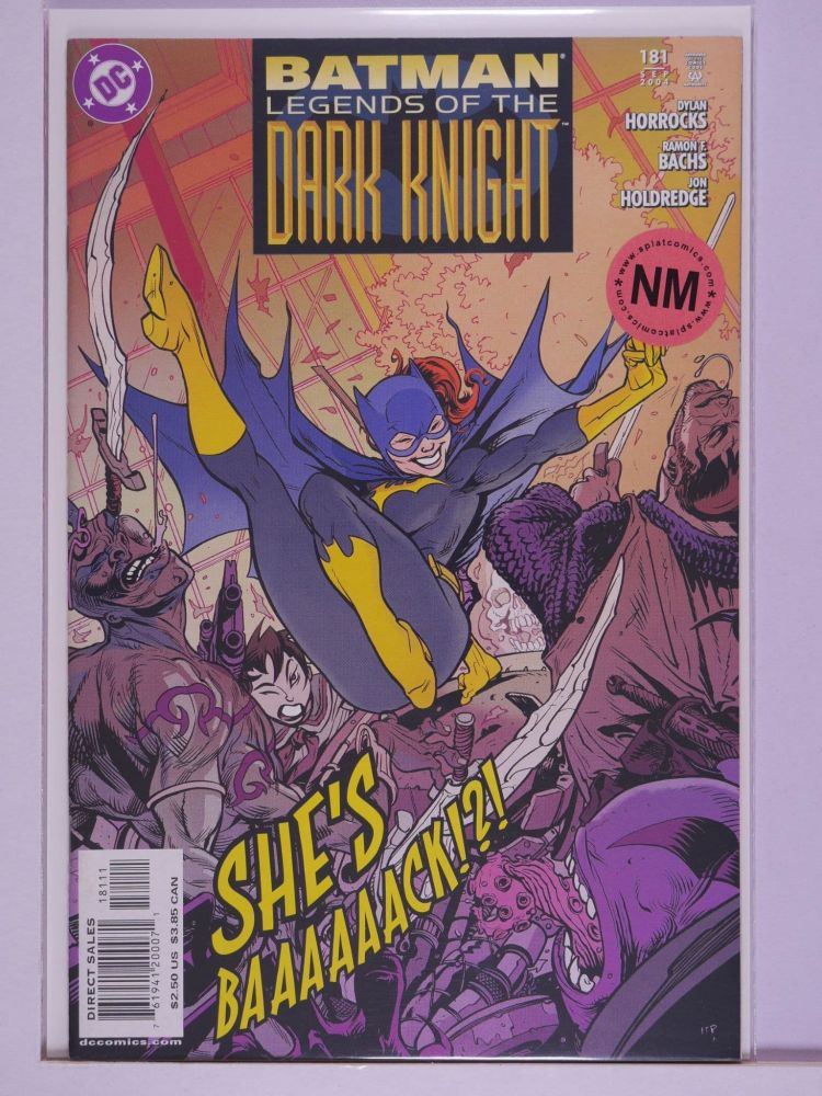 BATMAN LEGENDS OF THE DARK KNIGHT (1989) Volume 1: # 0181 NM