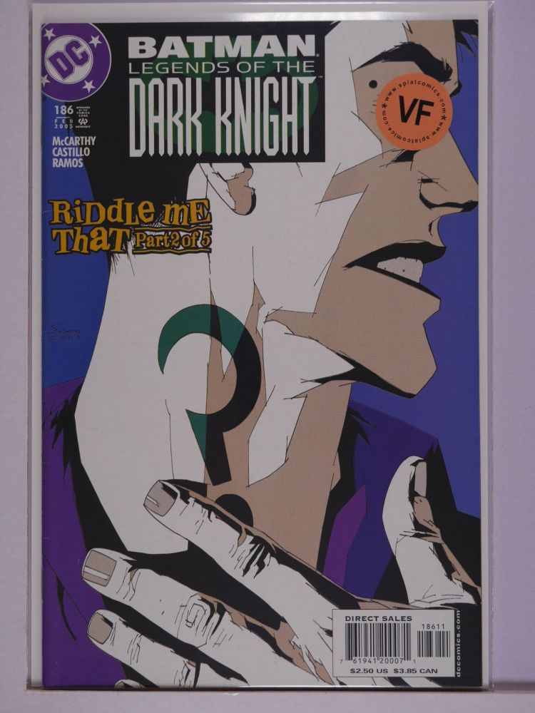 BATMAN LEGENDS OF THE DARK KNIGHT (1989) Volume 1: # 0186 VF