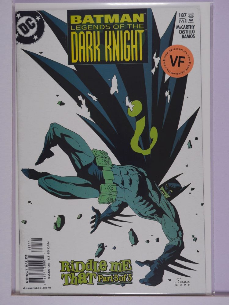 BATMAN LEGENDS OF THE DARK KNIGHT (1989) Volume 1: # 0187 VF