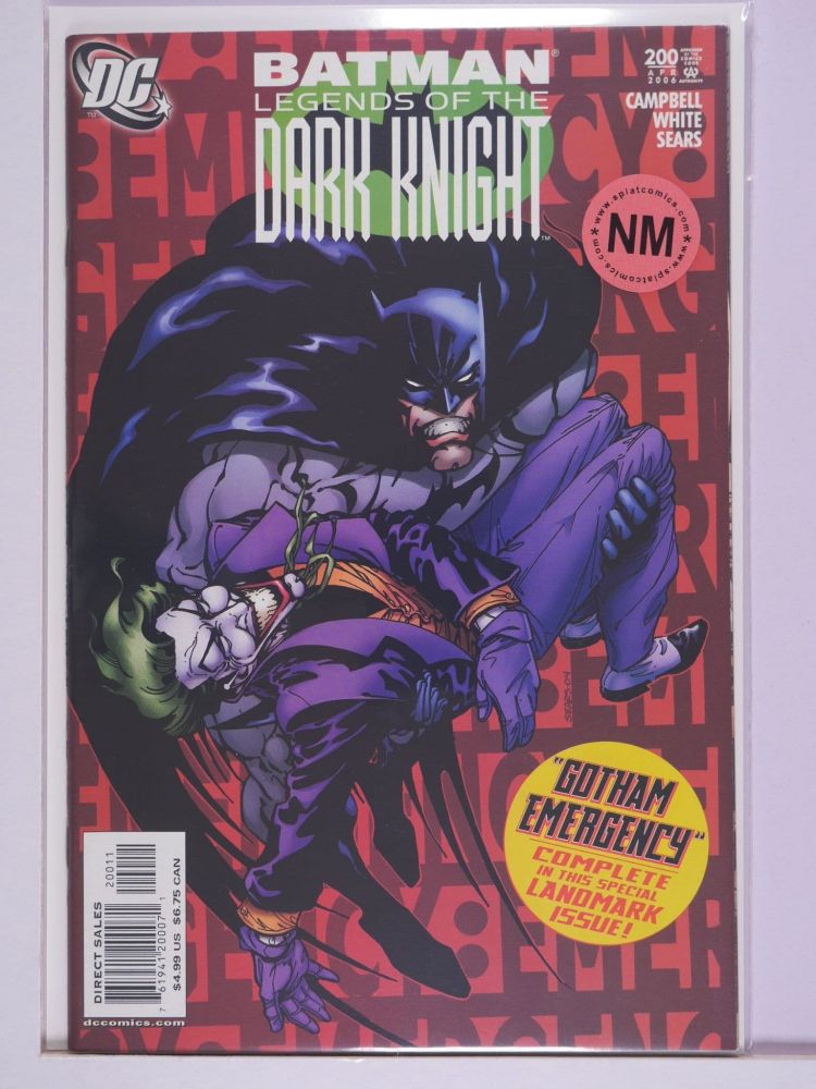 BATMAN LEGENDS OF THE DARK KNIGHT (1989) Volume 1: # 0200 NM