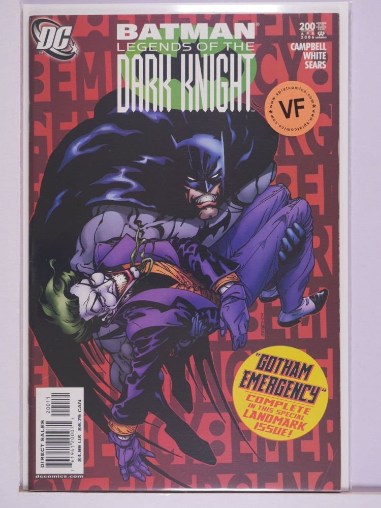 BATMAN LEGENDS OF THE DARK KNIGHT (1989) Volume 1: # 0200 VF