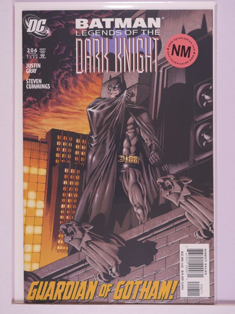 BATMAN LEGENDS OF THE DARK KNIGHT (1989) Volume 1: # 0206 NM