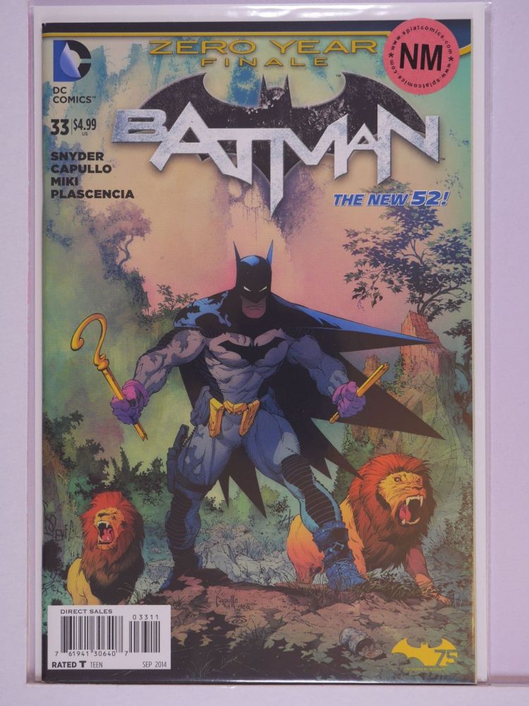 BATMAN NEW 52 (2011) Volume 1: # 0033 NM