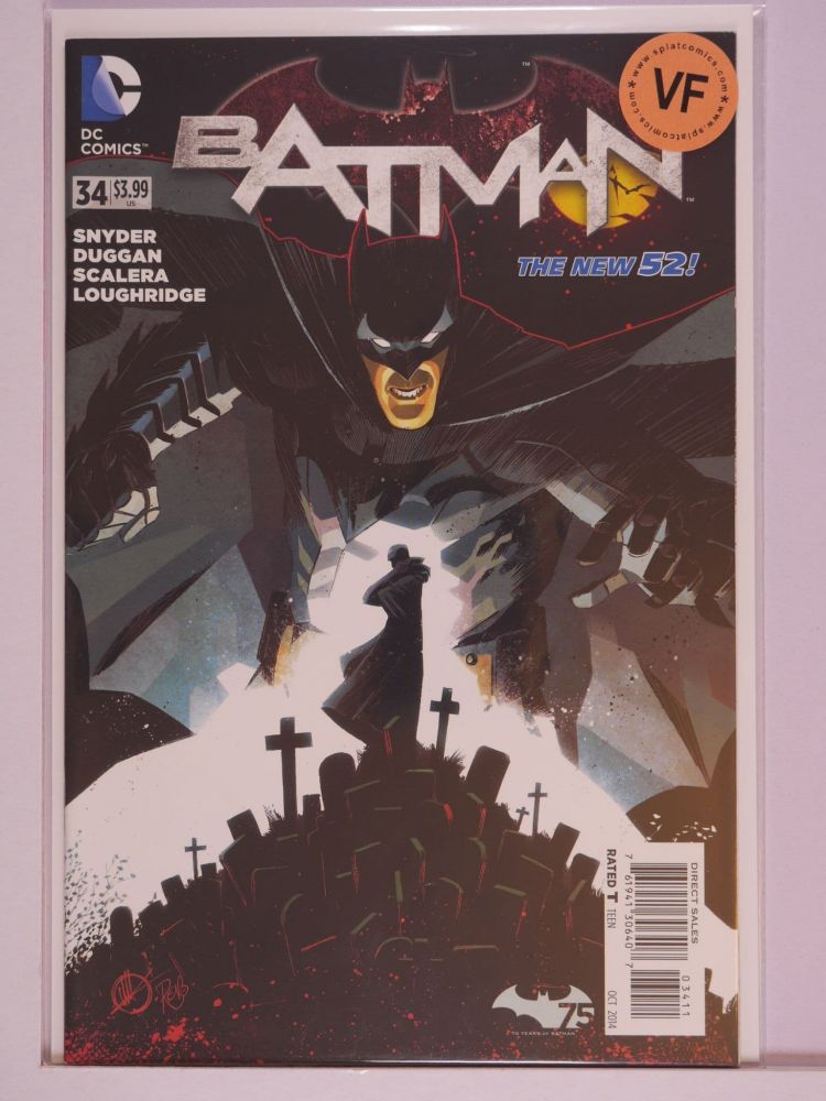 BATMAN NEW 52 (2011) Volume 1: # 0034 VF