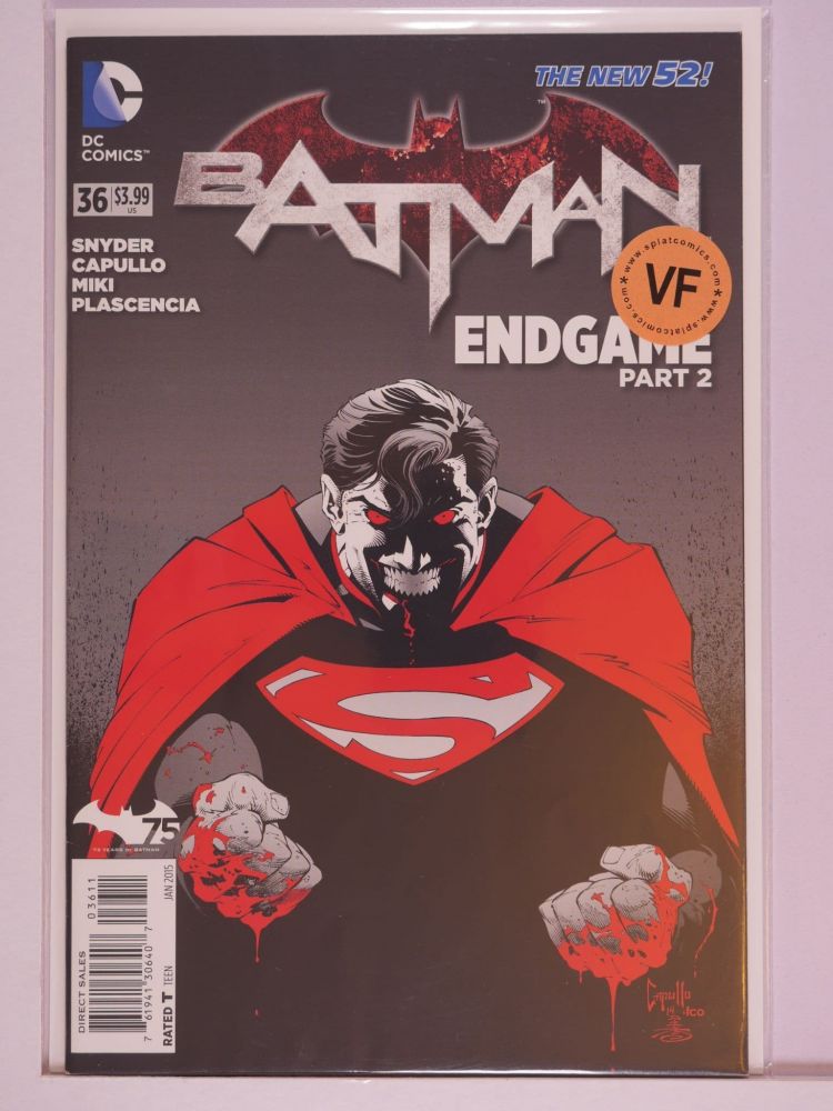 BATMAN NEW 52 (2011) Volume 1: # 0036 VF