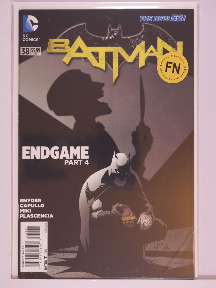 BATMAN NEW 52 (2011) Volume 1: # 0038 FN