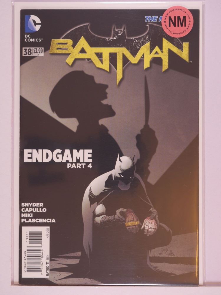 BATMAN NEW 52 (2011) Volume 1: # 0038 NM