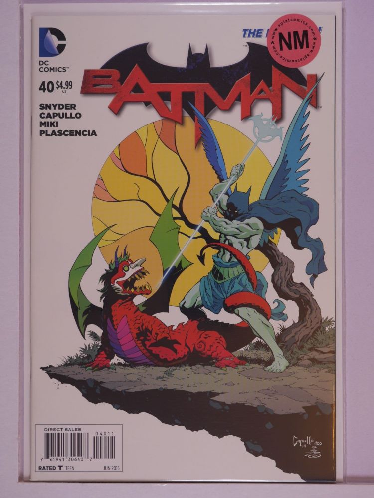 BATMAN NEW 52 (2011) Volume 1: # 0040 NM