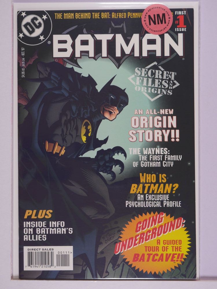 BATMAN SECRET FILES AND ORIGINS (1997) Volume 1: # 0001 NM