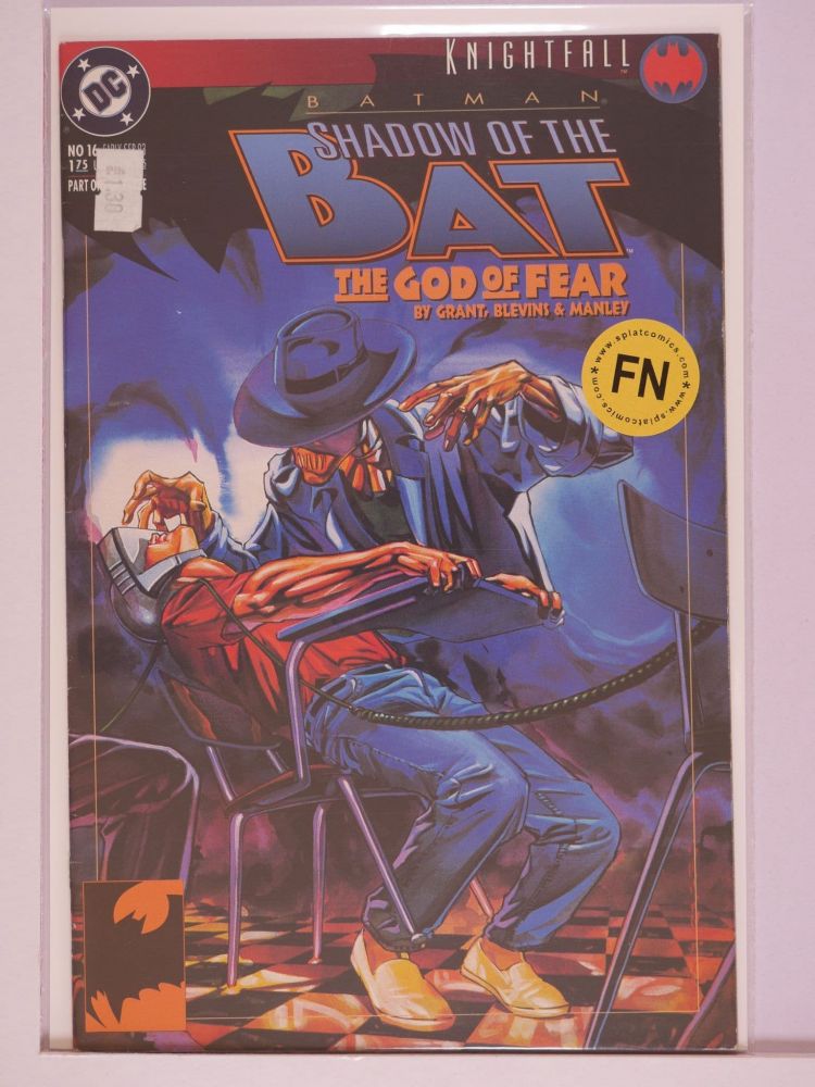 BATMAN SHADOW OF THE BAT (1992) Volume 2: # 0016 FN