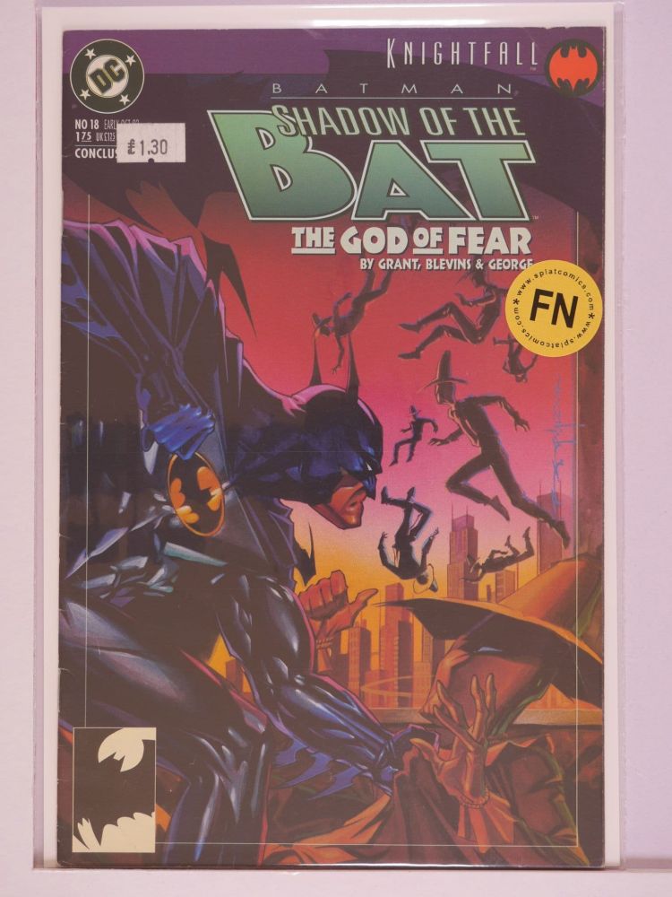 BATMAN SHADOW OF THE BAT (1992) Volume 2: # 0018 FN