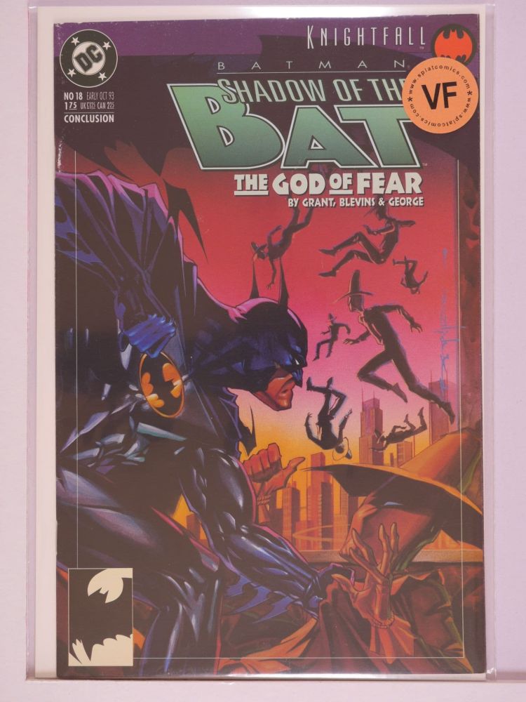 BATMAN SHADOW OF THE BAT (1992) Volume 2: # 0018 VF