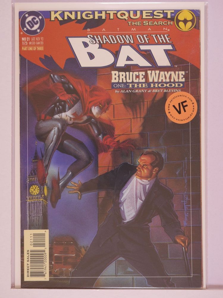 BATMAN SHADOW OF THE BAT (1992) Volume 2: # 0021 VF