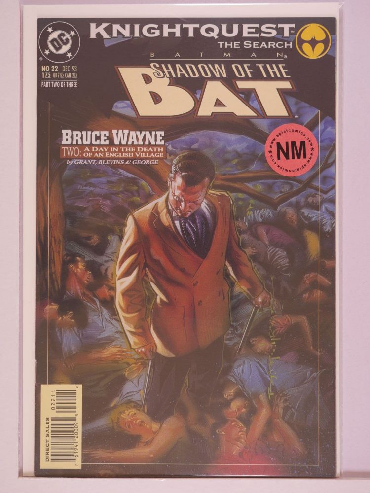 BATMAN SHADOW OF THE BAT (1992) Volume 2: # 0022 NM