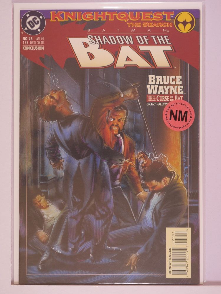 BATMAN SHADOW OF THE BAT (1992) Volume 2: # 0023 NM