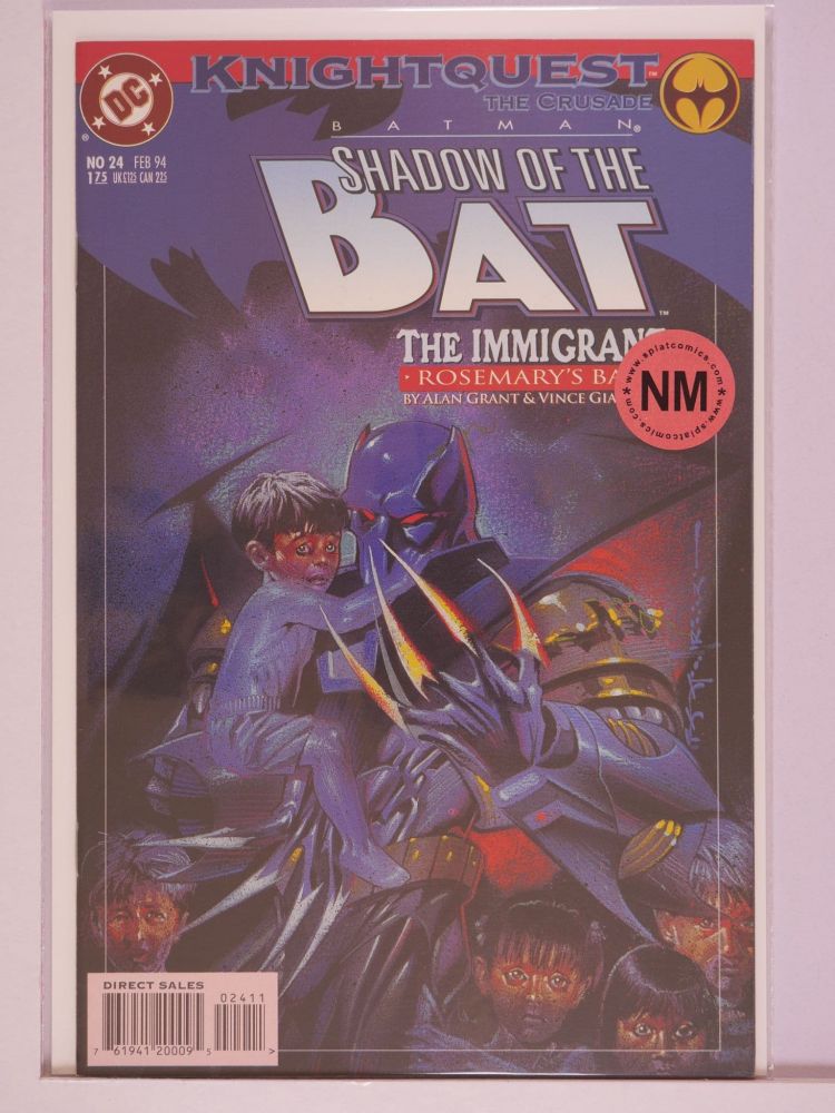 BATMAN SHADOW OF THE BAT (1992) Volume 2: # 0024 NM