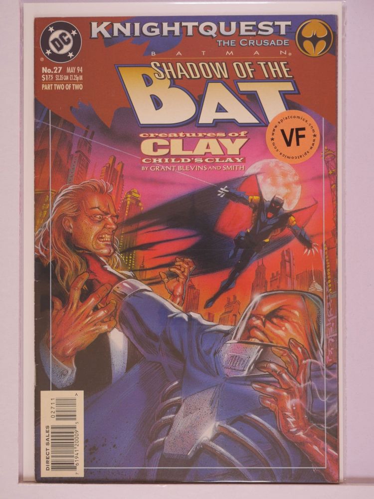 BATMAN SHADOW OF THE BAT (1992) Volume 2: # 0027 VF