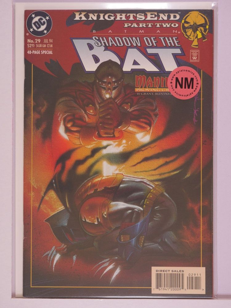 BATMAN SHADOW OF THE BAT (1992) Volume 2: # 0029 NM