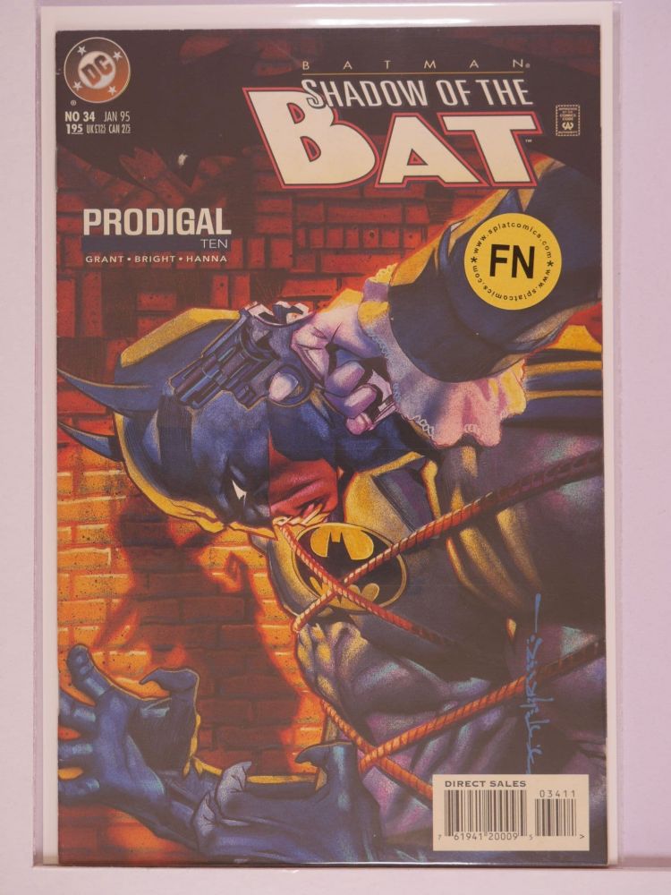 BATMAN SHADOW OF THE BAT (1992) Volume 2: # 0034 FN