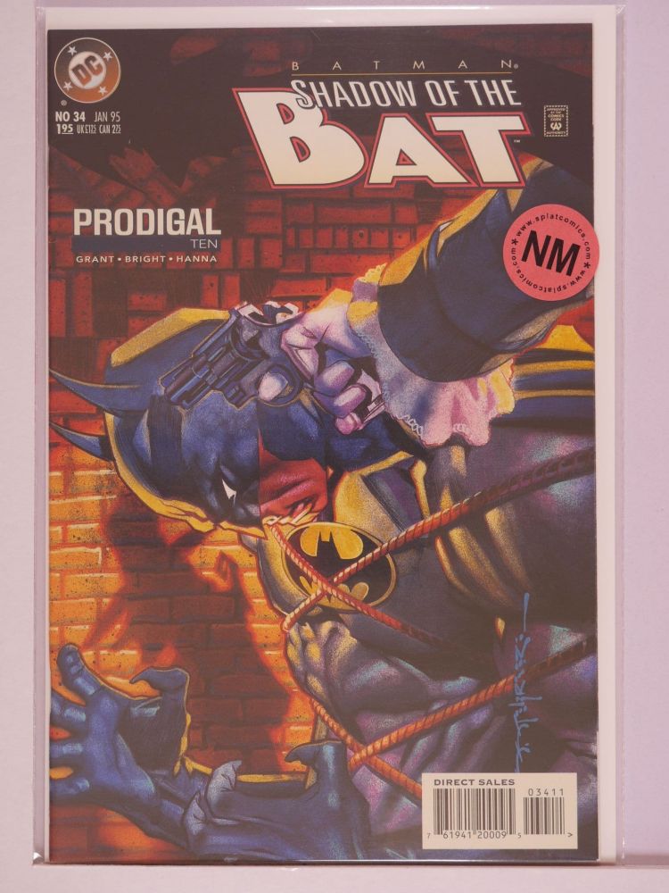 BATMAN SHADOW OF THE BAT (1992) Volume 2: # 0034 NM