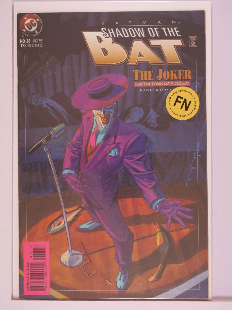 BATMAN SHADOW OF THE BAT (1992) Volume 2: # 0038 FN