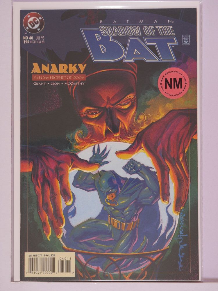 BATMAN SHADOW OF THE BAT (1992) Volume 2: # 0040 NM