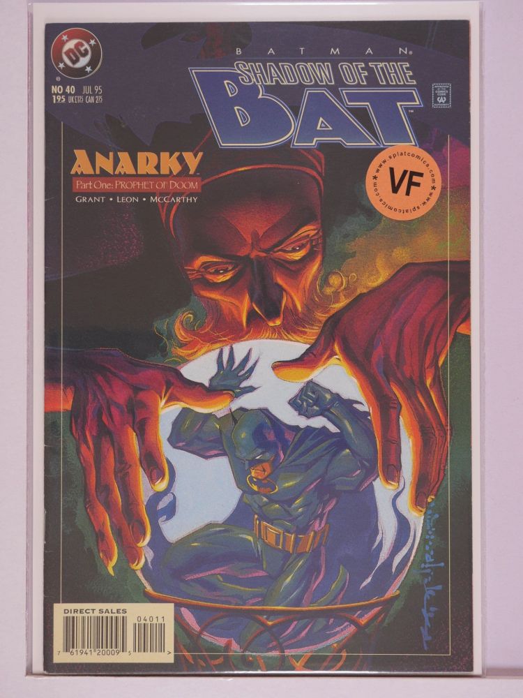 BATMAN SHADOW OF THE BAT (1992) Volume 2: # 0040 VF