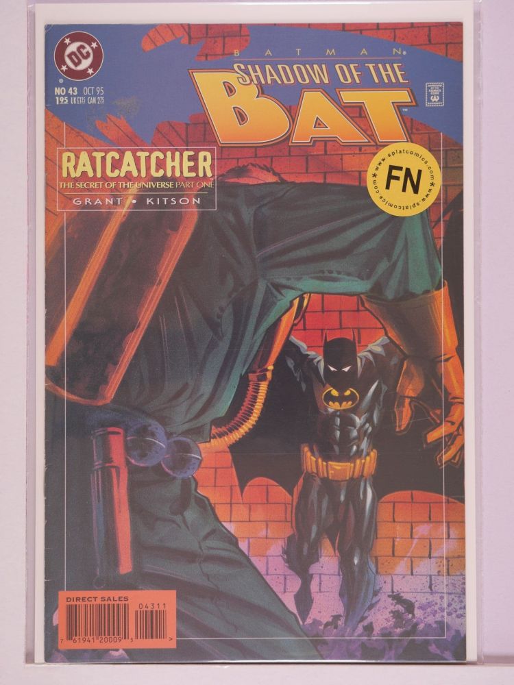 BATMAN SHADOW OF THE BAT (1992) Volume 2: # 0043 FN