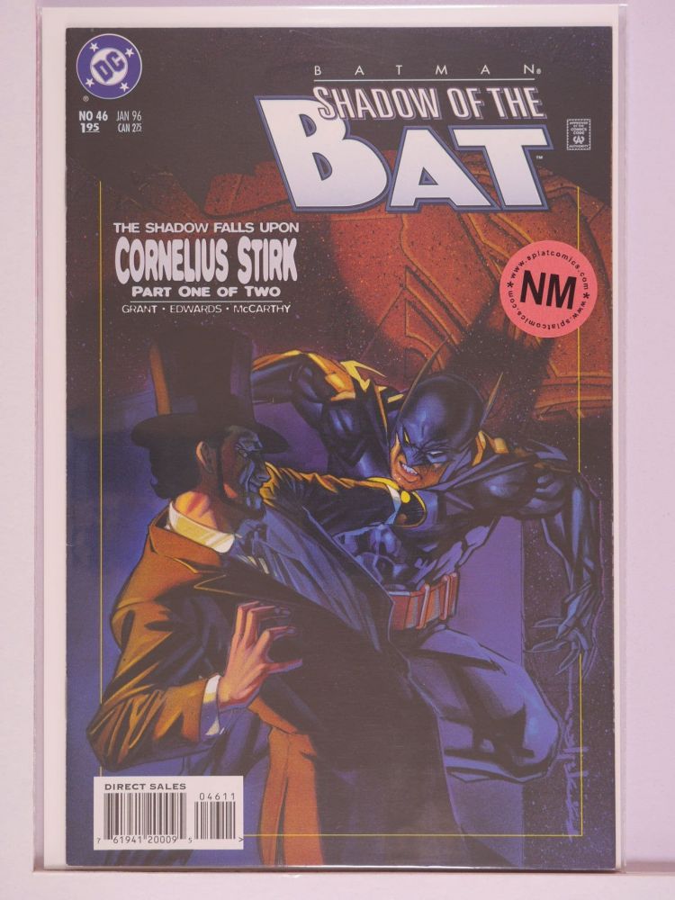 BATMAN SHADOW OF THE BAT (1992) Volume 2: # 0046 NM