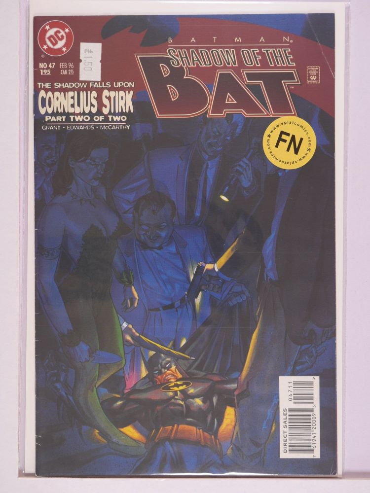 BATMAN SHADOW OF THE BAT (1992) Volume 2: # 0047 FN