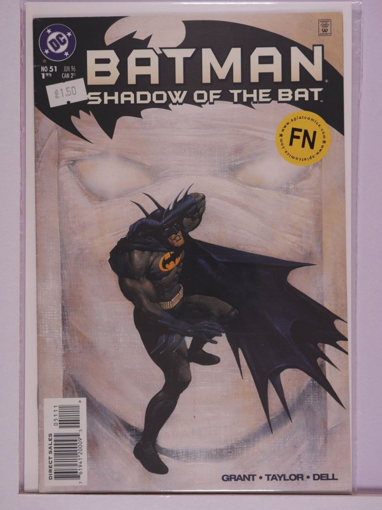 BATMAN SHADOW OF THE BAT (1992) Volume 2: # 0051 FN