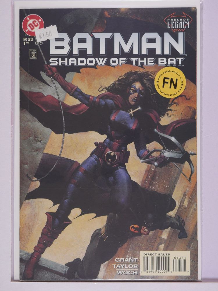 BATMAN SHADOW OF THE BAT (1992) Volume 2: # 0053 FN