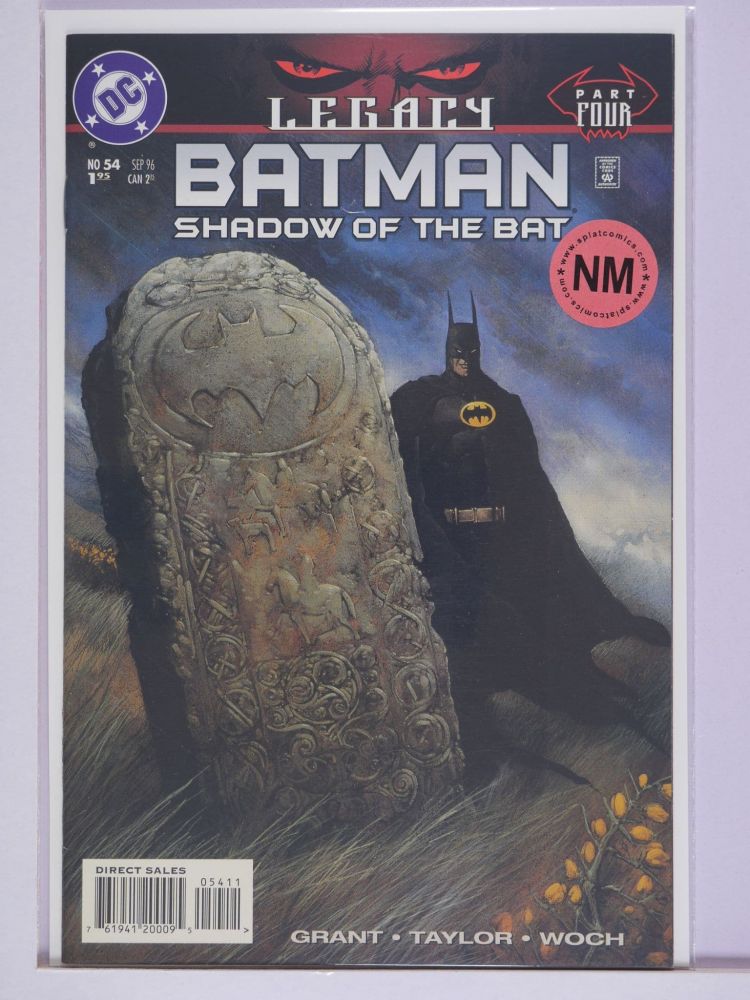 BATMAN SHADOW OF THE BAT (1992) Volume 2: # 0054 NM