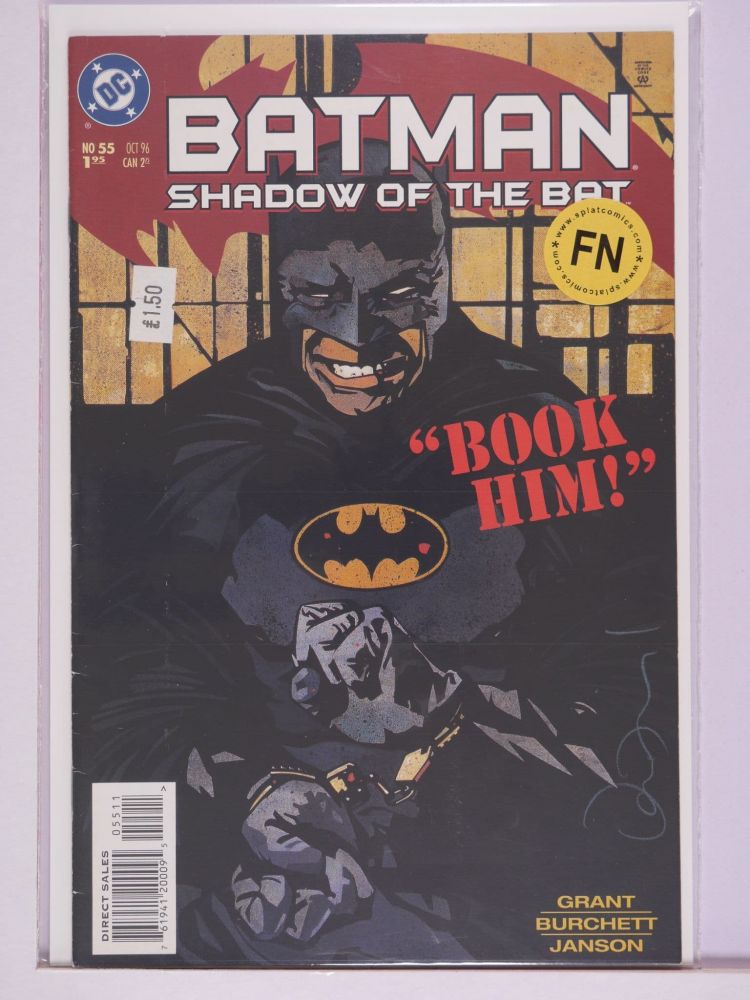 BATMAN SHADOW OF THE BAT (1992) Volume 2: # 0055 FN