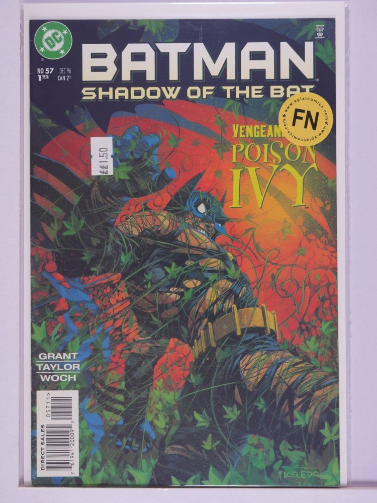 BATMAN SHADOW OF THE BAT (1992) Volume 2: # 0057 FN