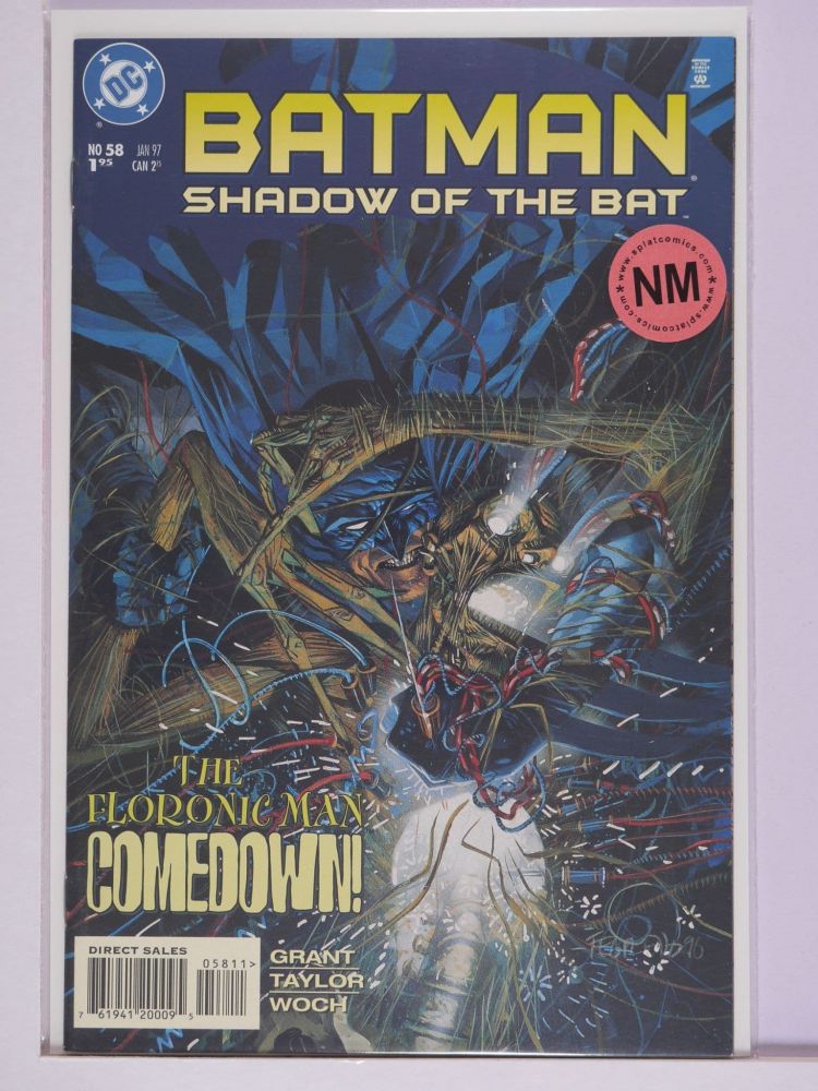 BATMAN SHADOW OF THE BAT (1992) Volume 2: # 0058 NM