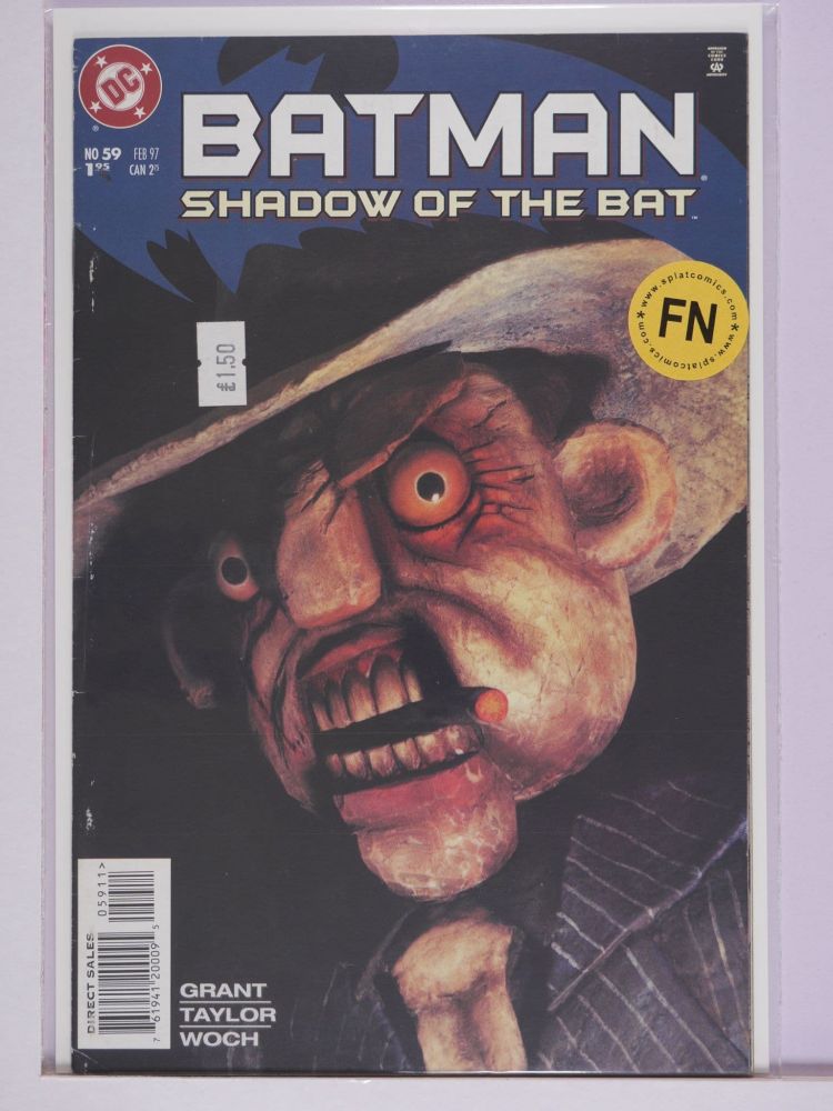 BATMAN SHADOW OF THE BAT (1992) Volume 2: # 0059 FN