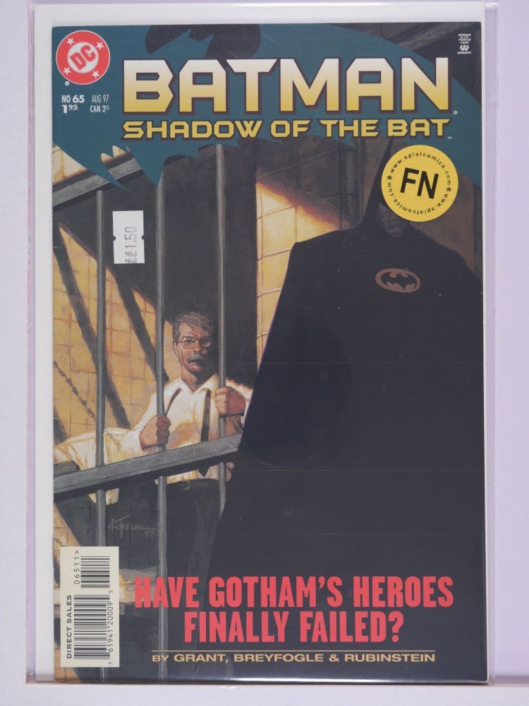 BATMAN SHADOW OF THE BAT (1992) Volume 2: # 0065 FN