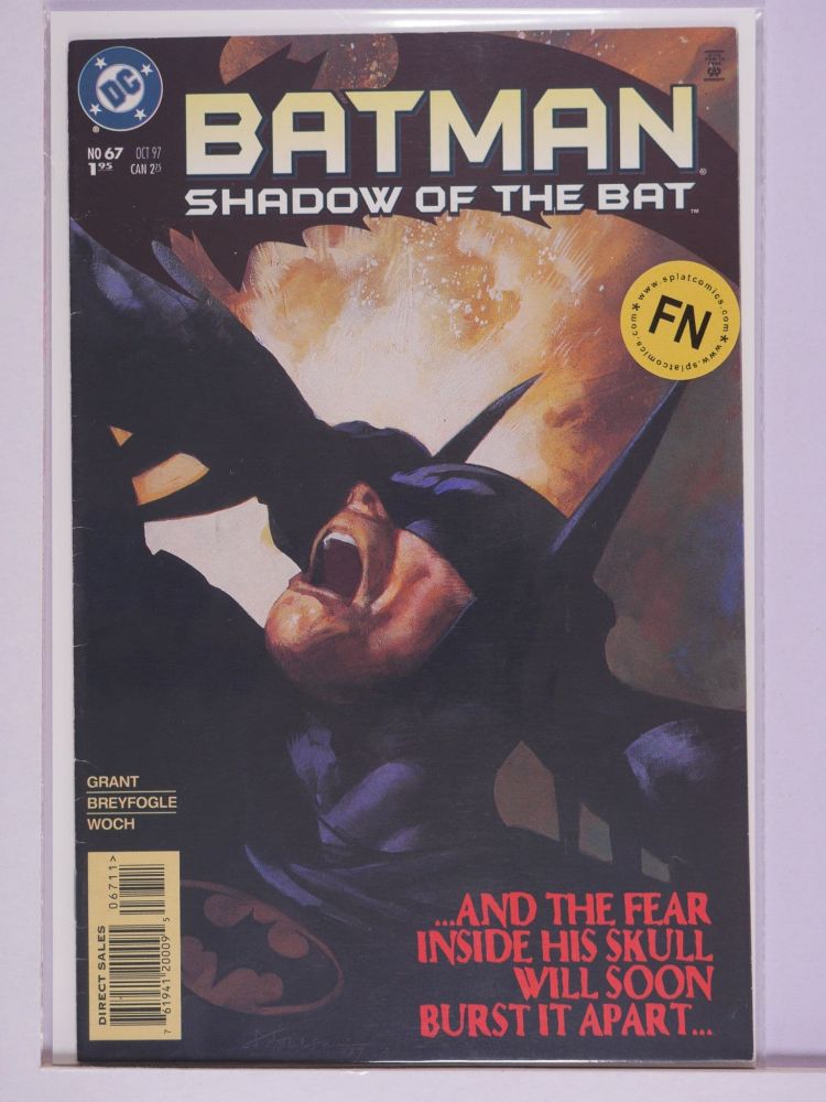 BATMAN SHADOW OF THE BAT (1992) Volume 2: # 0067 FN