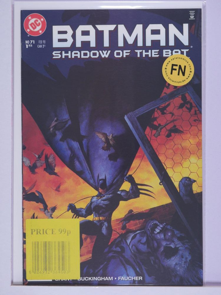 BATMAN SHADOW OF THE BAT (1992) Volume 2: # 0071 FN