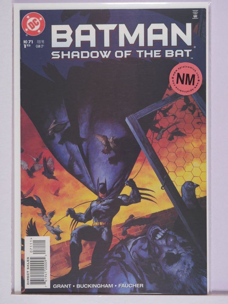 BATMAN SHADOW OF THE BAT (1992) Volume 2: # 0071 NM