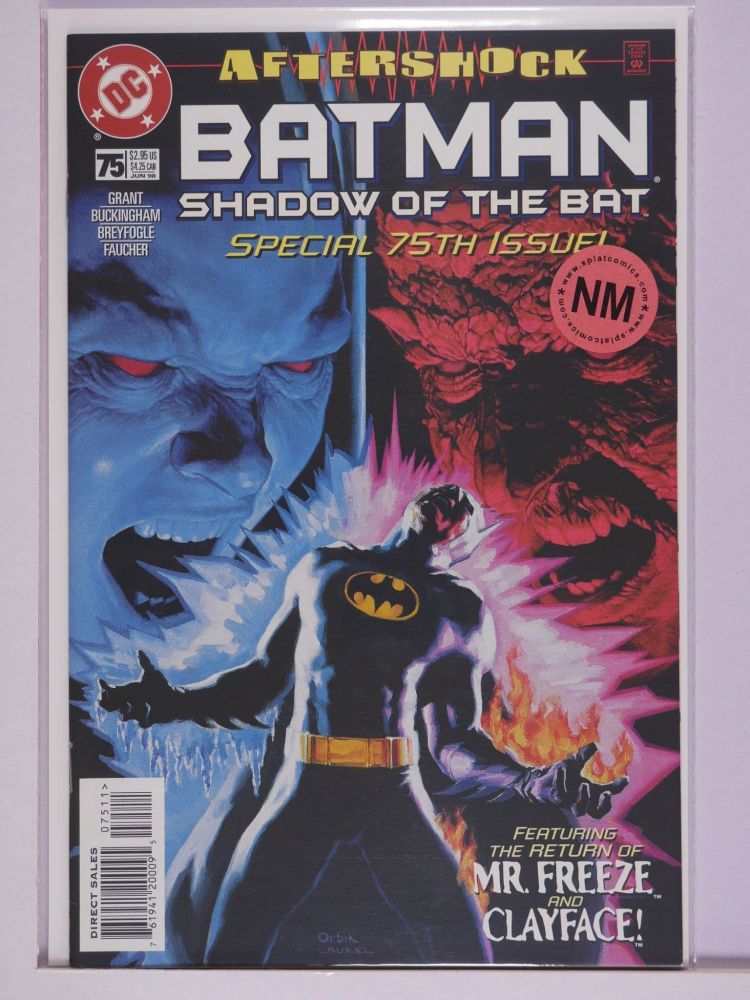 BATMAN SHADOW OF THE BAT (1992) Volume 2: # 0075 NM