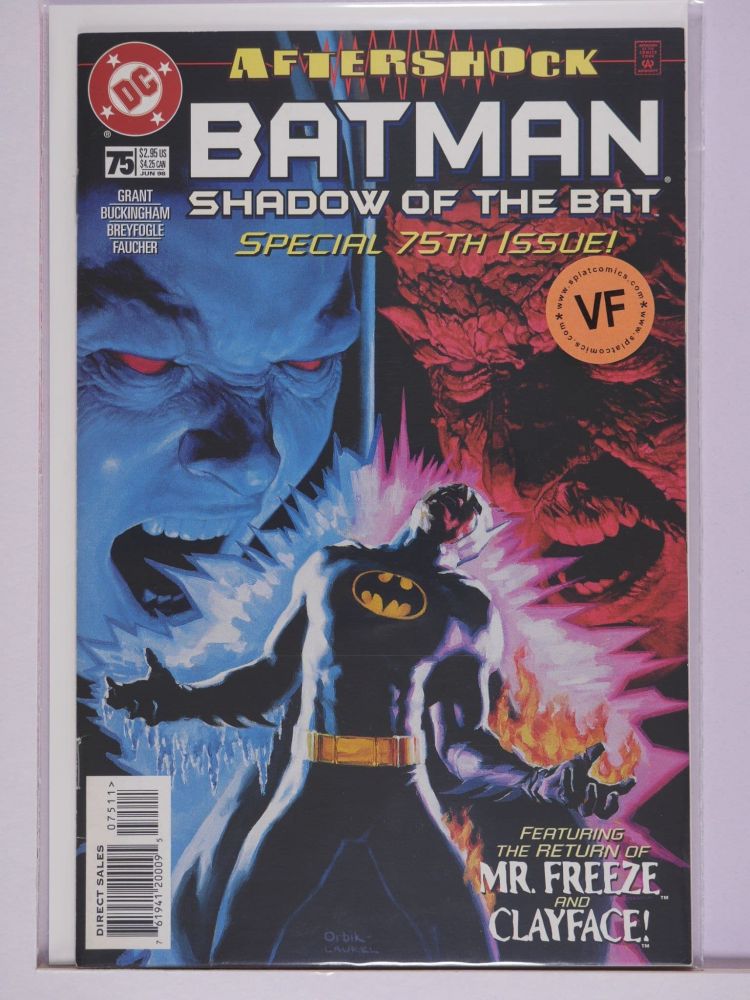 BATMAN SHADOW OF THE BAT (1992) Volume 2: # 0075 VF