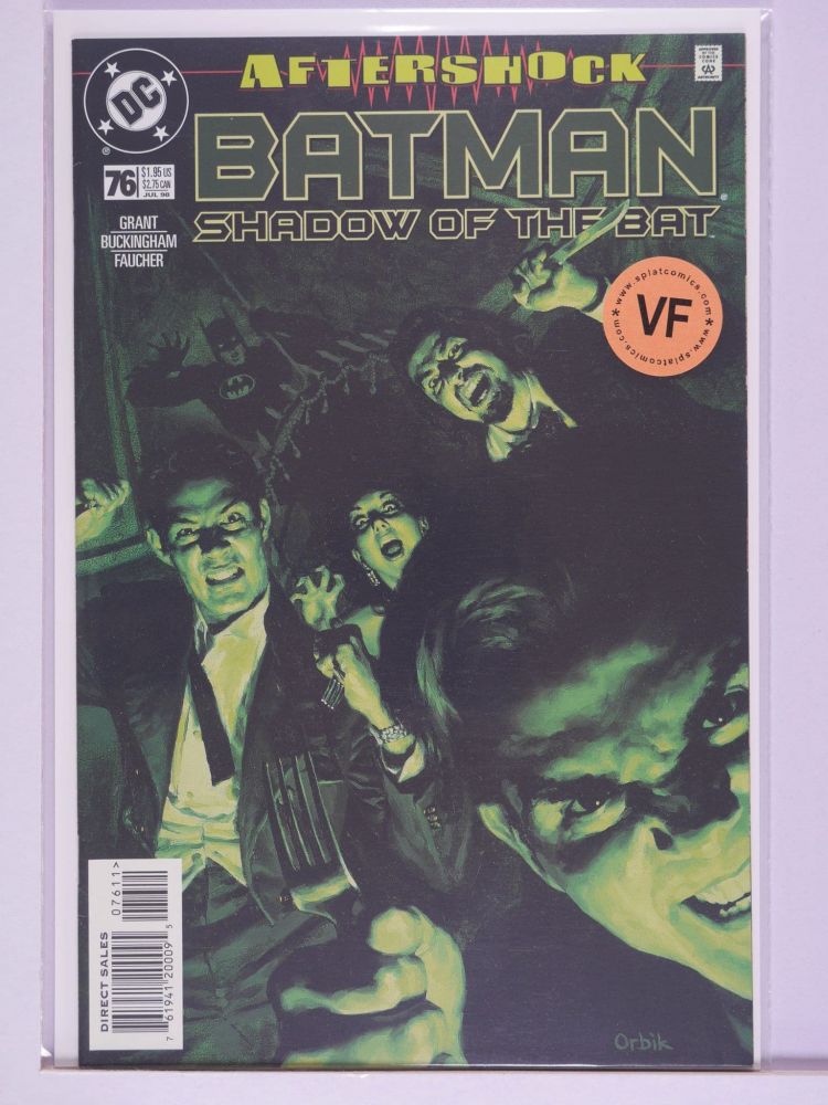 BATMAN SHADOW OF THE BAT (1992) Volume 2: # 0076 VF