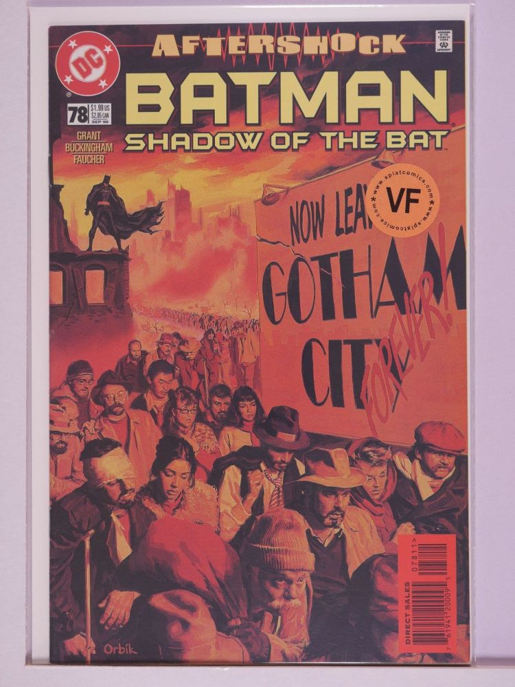 BATMAN SHADOW OF THE BAT (1992) Volume 2: # 0078 VF