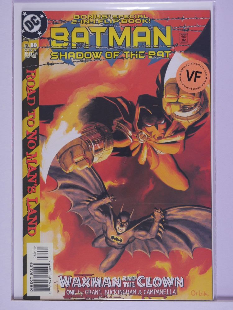 BATMAN SHADOW OF THE BAT (1992) Volume 2: # 0080 VF