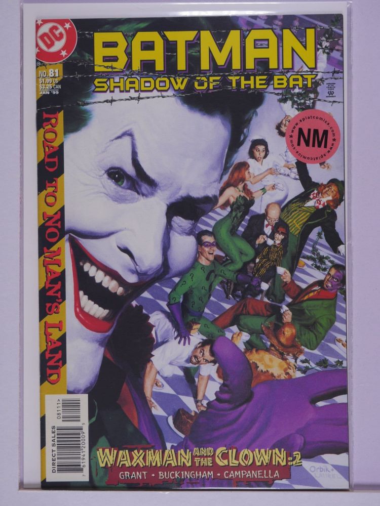 BATMAN SHADOW OF THE BAT (1992) Volume 2: # 0081 NM